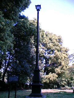 日比谷公園のアーク灯