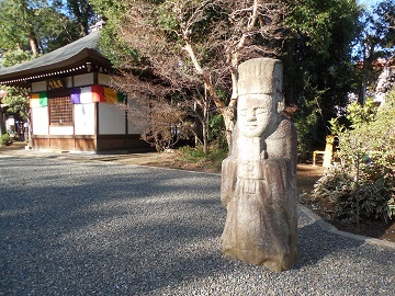 祇園寺の石仏（右側）