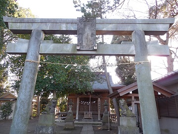 虎狛神社（鳥居・狛犬・燈籠・拝殿）