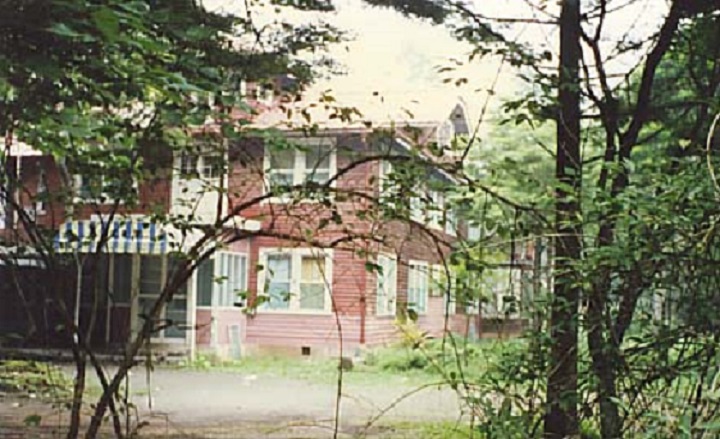 1986年当時の旧サナトリウム（旧軽井沢ヴィラ）
