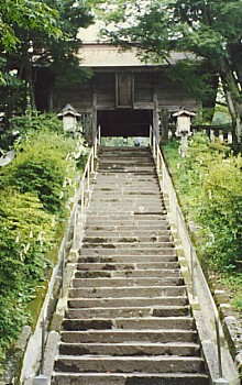 熊野皇大神社／熊野神社の参道（1986.9.15）